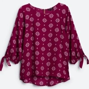 Papermoon Laurie Tie Sleeve Blouse